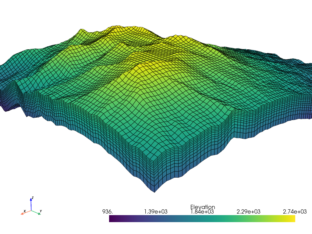 terrain mesh