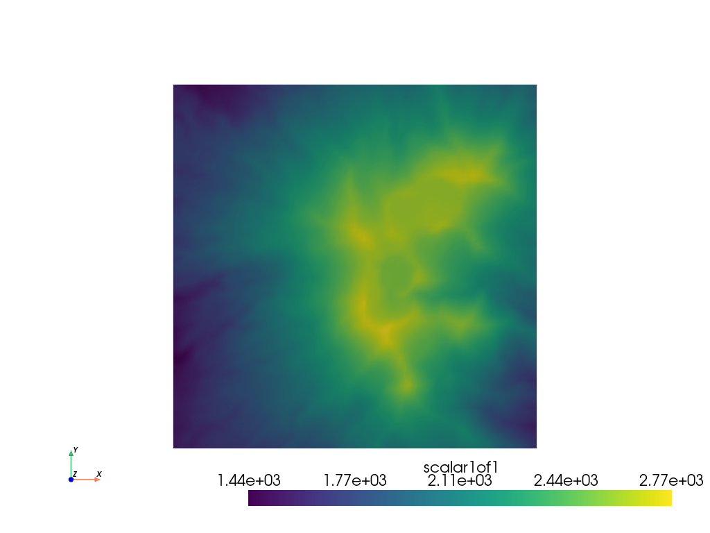 terrain following mesh
